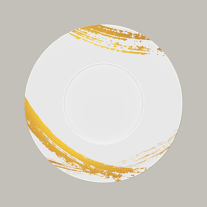Untertasse GOLD STROKE, für Suppentasse