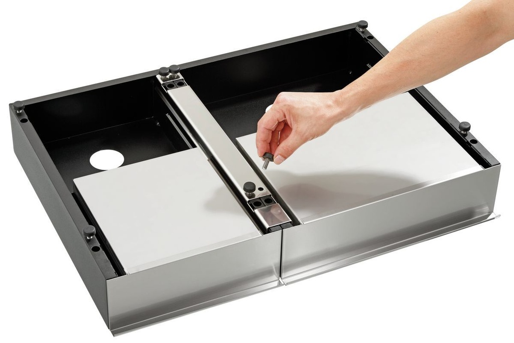 Verbindungssteg zu Resteschublade