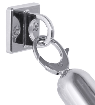 Wandhalter, verchromt