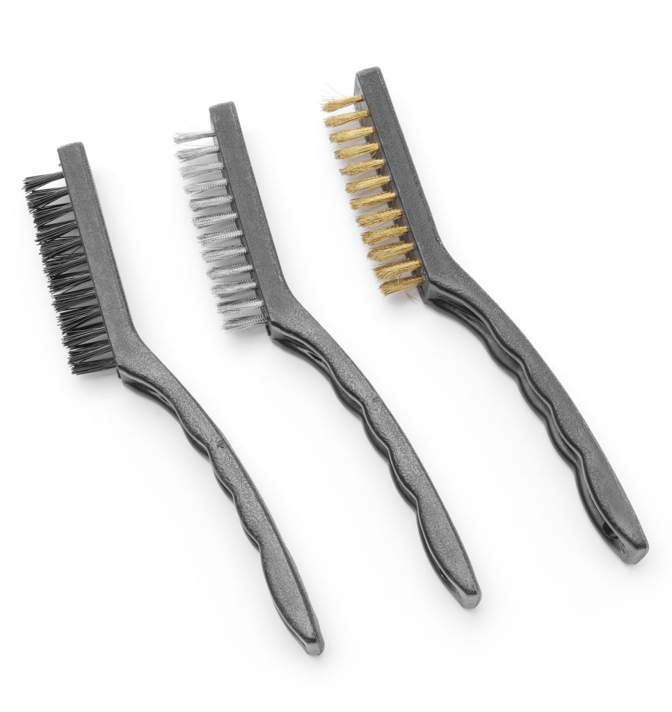 Bürsten - Set, aus Metall