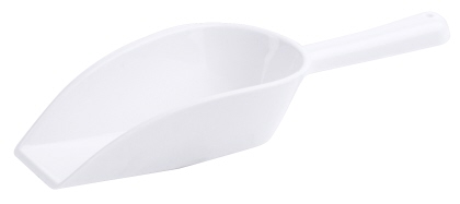 Abwiegschaufeln, weiß