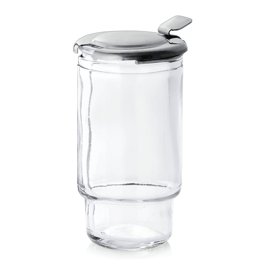 Ersatzglas, mit Deckel