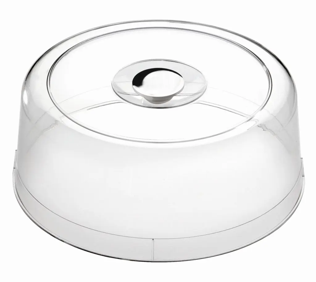 Frischhalte - Hauben, verchromter Griff