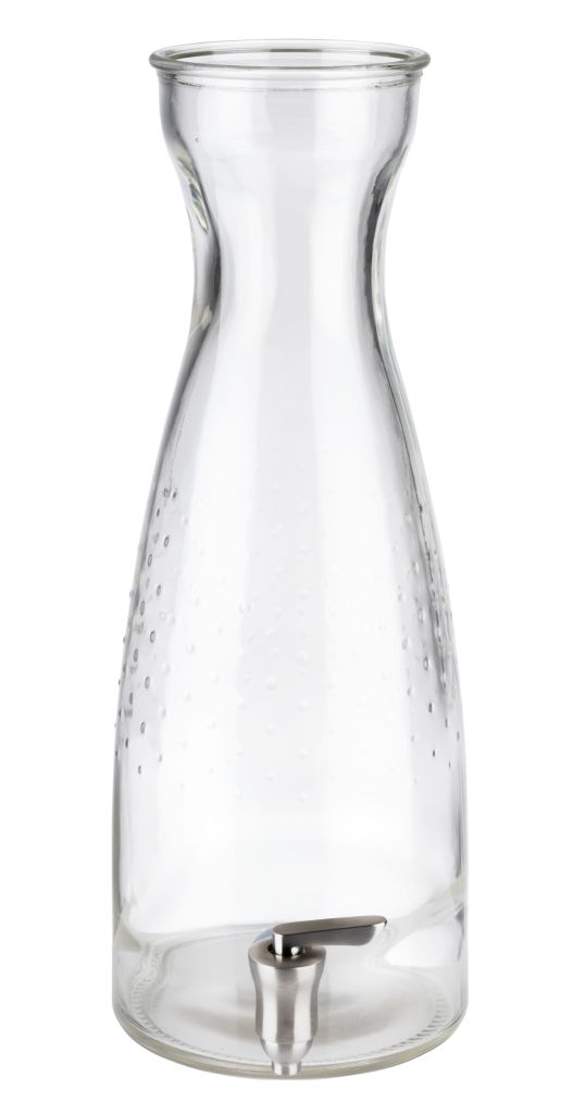 Gläser, mit Zapfhahn