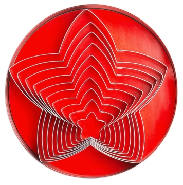 Ausstecher 'Pyramidenbaum'