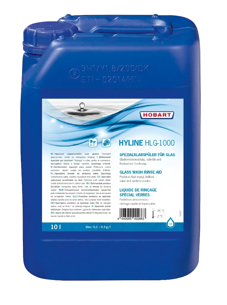 Gläserklarspüler HLG-1000P- 1 Palette a´60 Kanister