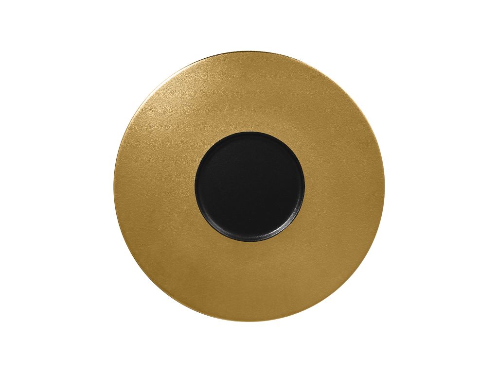 Teller METALFUSION flach, rund