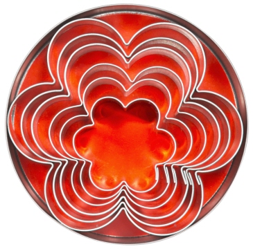 Ausstechform, Blüte