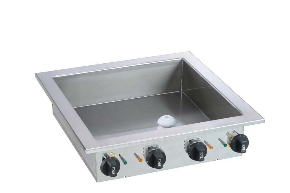 Griddleplatte INTE, mit Wanne