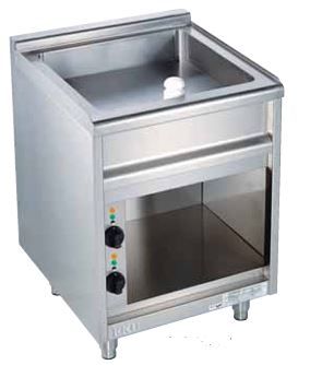 Griddleplatte TH65, mit Wanne