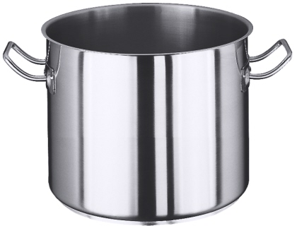 Kochtöpfe, mittelhoch matt poliert