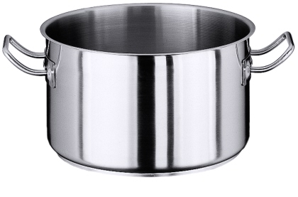 Kochtöpfe, niedrig matt poliert