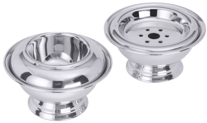 Kaviarkühler, dreiteilig